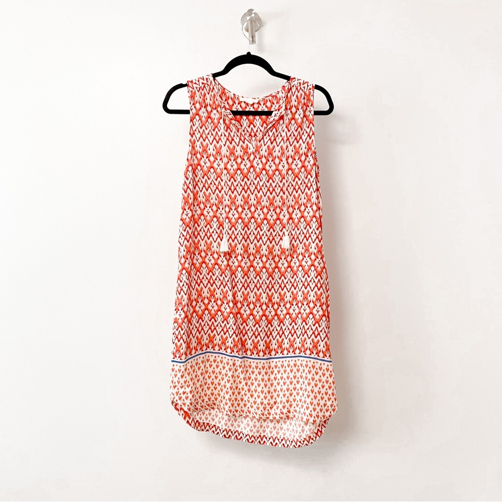 BLL Beach Lunch Lounge Sleeveless Casual Bohoemian Holiday Vacation Shift Dress